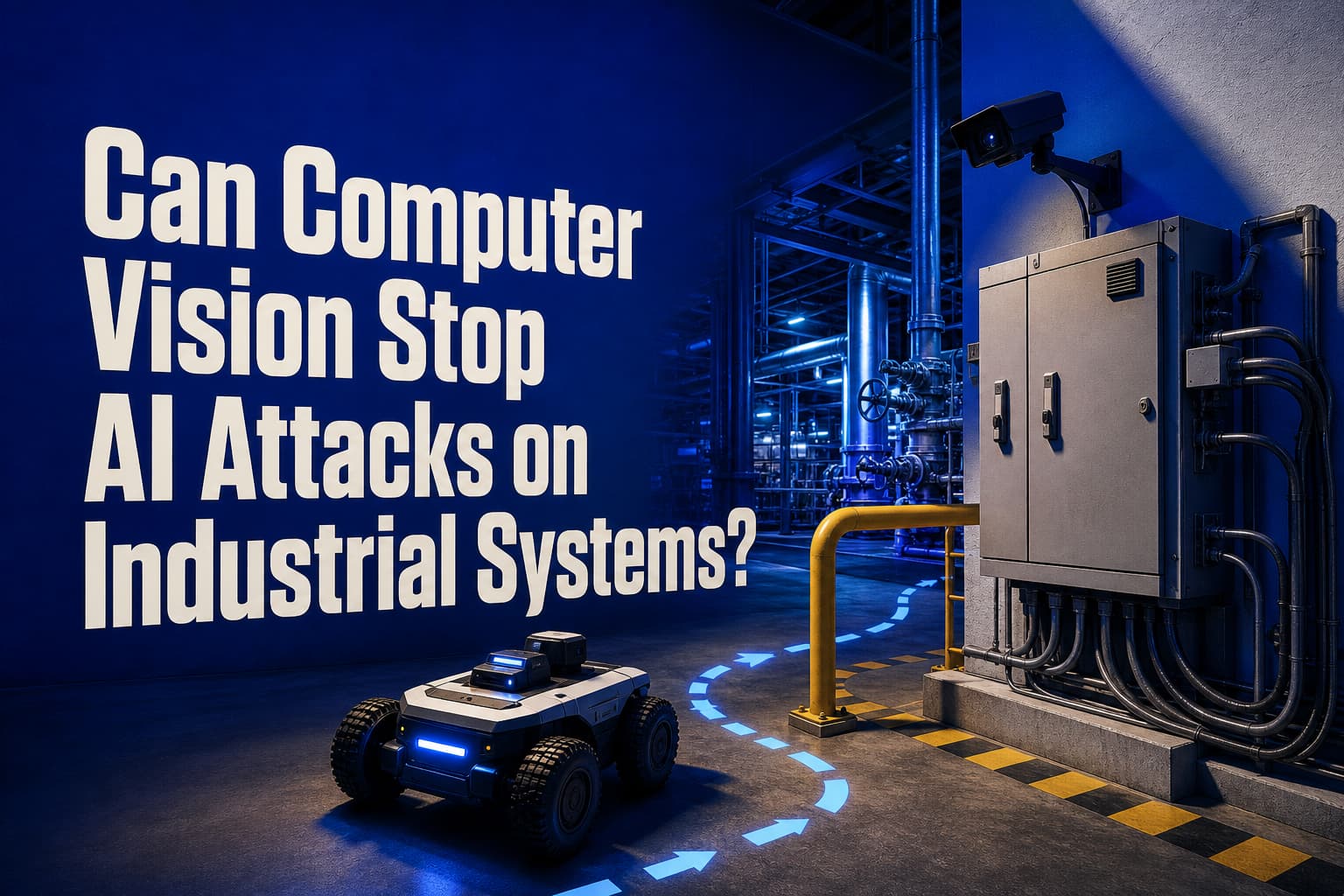 Can Computer Vision Stop AI Attacks on Industrial Systems?