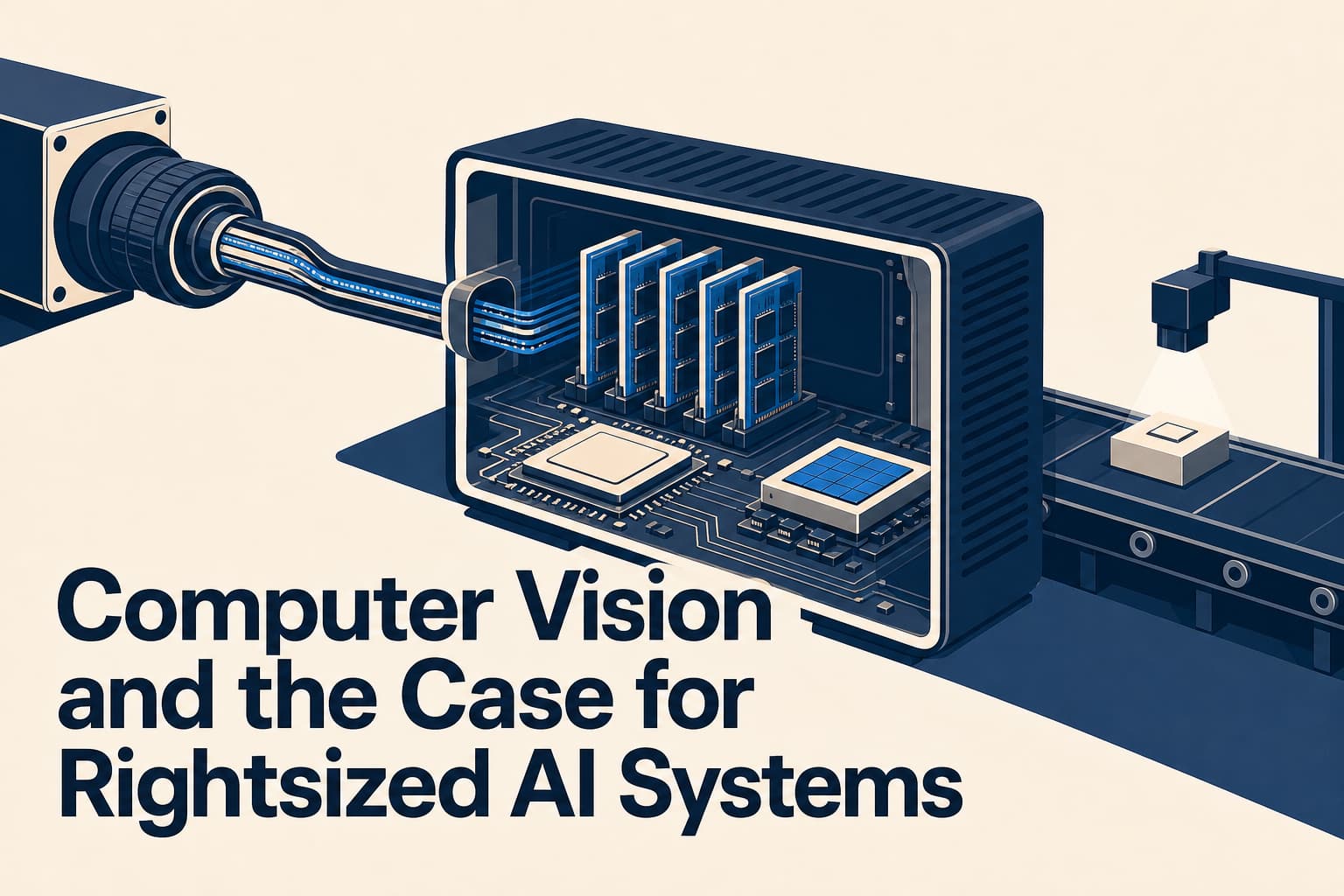 Computer Vision and the Case for Rightsized AI Systems